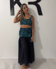 Load image into Gallery viewer, Brocade and chiffon skirt

