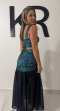 Load image into Gallery viewer, Brocade and chiffon skirt
