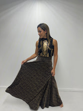 Load image into Gallery viewer, Semi circular long skirt- High waist
